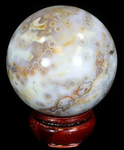 Unique Ocean Jasper Sphere #32172